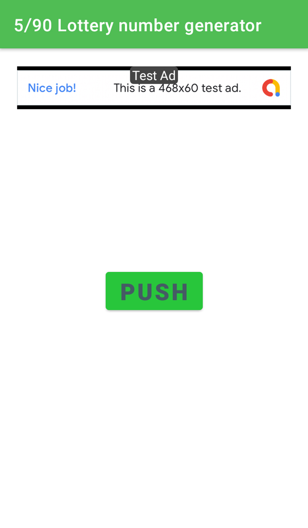 splash screen